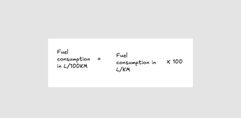 Getting your consumption in L/100Km
