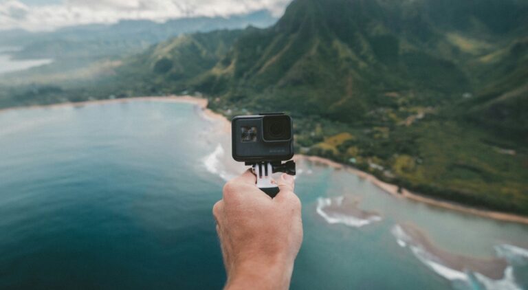GoPro captures high quality footage without you needing to carry bulky camera equipments