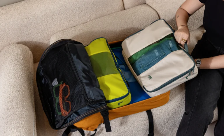 Packing cubes are essential travel gadgets that keep you organised