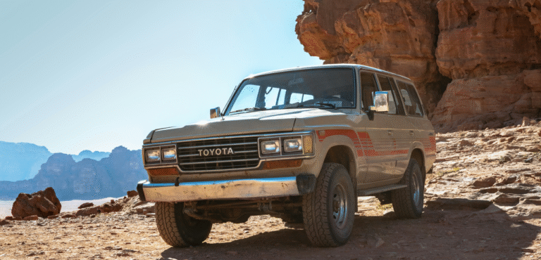 Rugged landcruiser for tough terrain