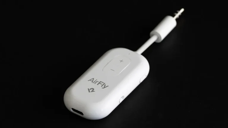 Airfly Pro: is an important travel gadget for long flights.