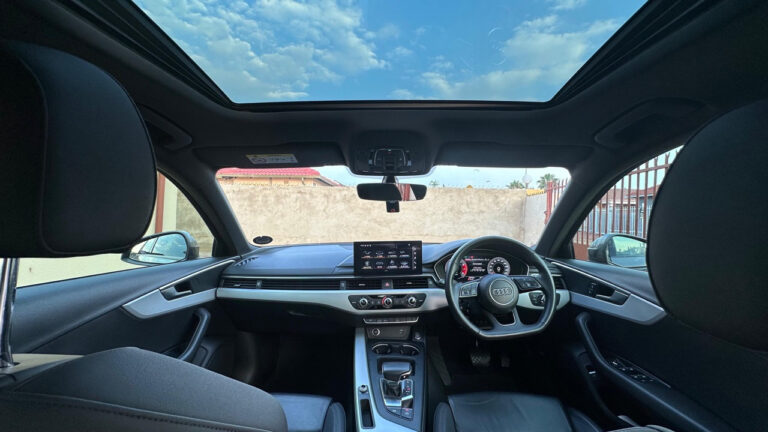 Looking behind the wheels of Titus’s Audi A4